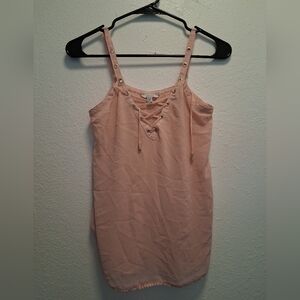 Guess Light Pink Sherr Flowy Top